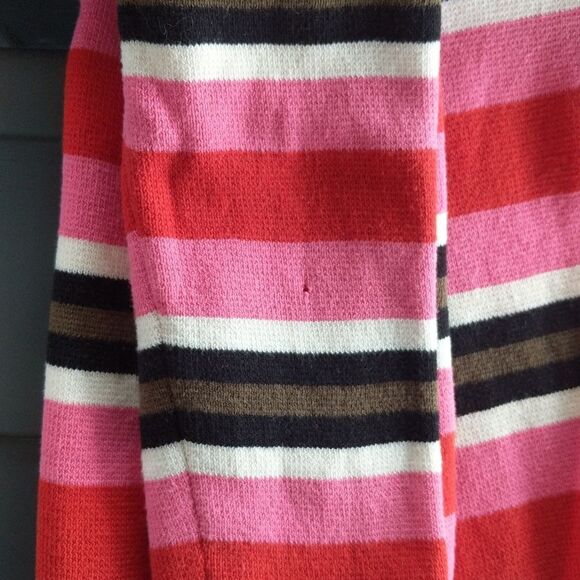 Free People Falling For You Stripped Rubbed Dress Size Medium - Picture 6 of 7